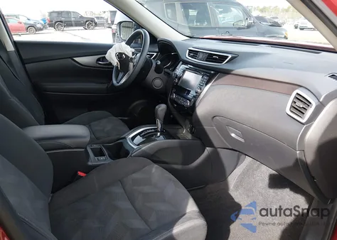 2016 Nissan Rogue Sv z USA, uszkodzony, nr VIN KNMAT2MT4GP695581